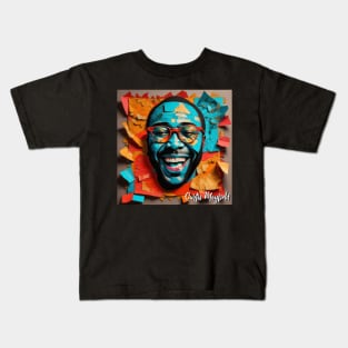 Curtis Mayfield // Paper Art Kids T-Shirt